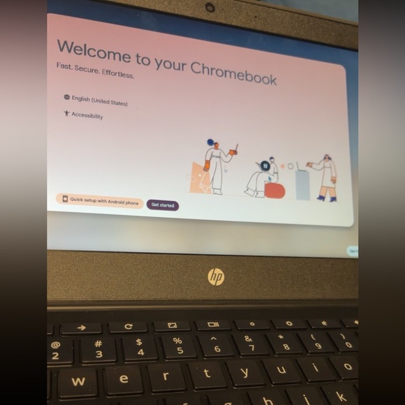 Hp Chromebook excellent condition - Picture 5 of 6